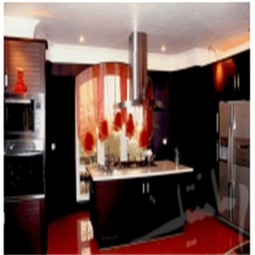 پرده آشپزخانه مدل پرده لاله